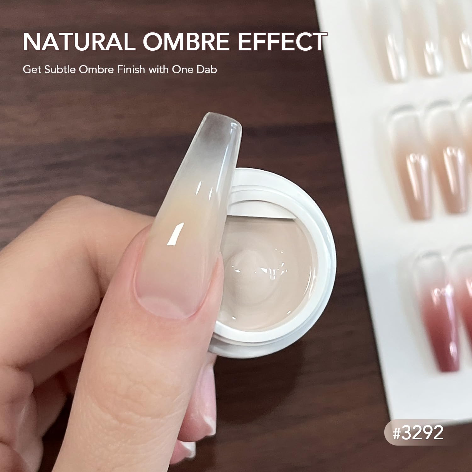 GAOY cuticle tool for opening seals and foil pads during gel nail setup
