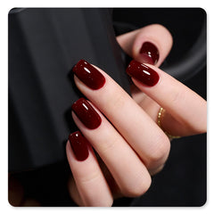 GAOY Dark Red color swatch showing rich shade and glossy finish
