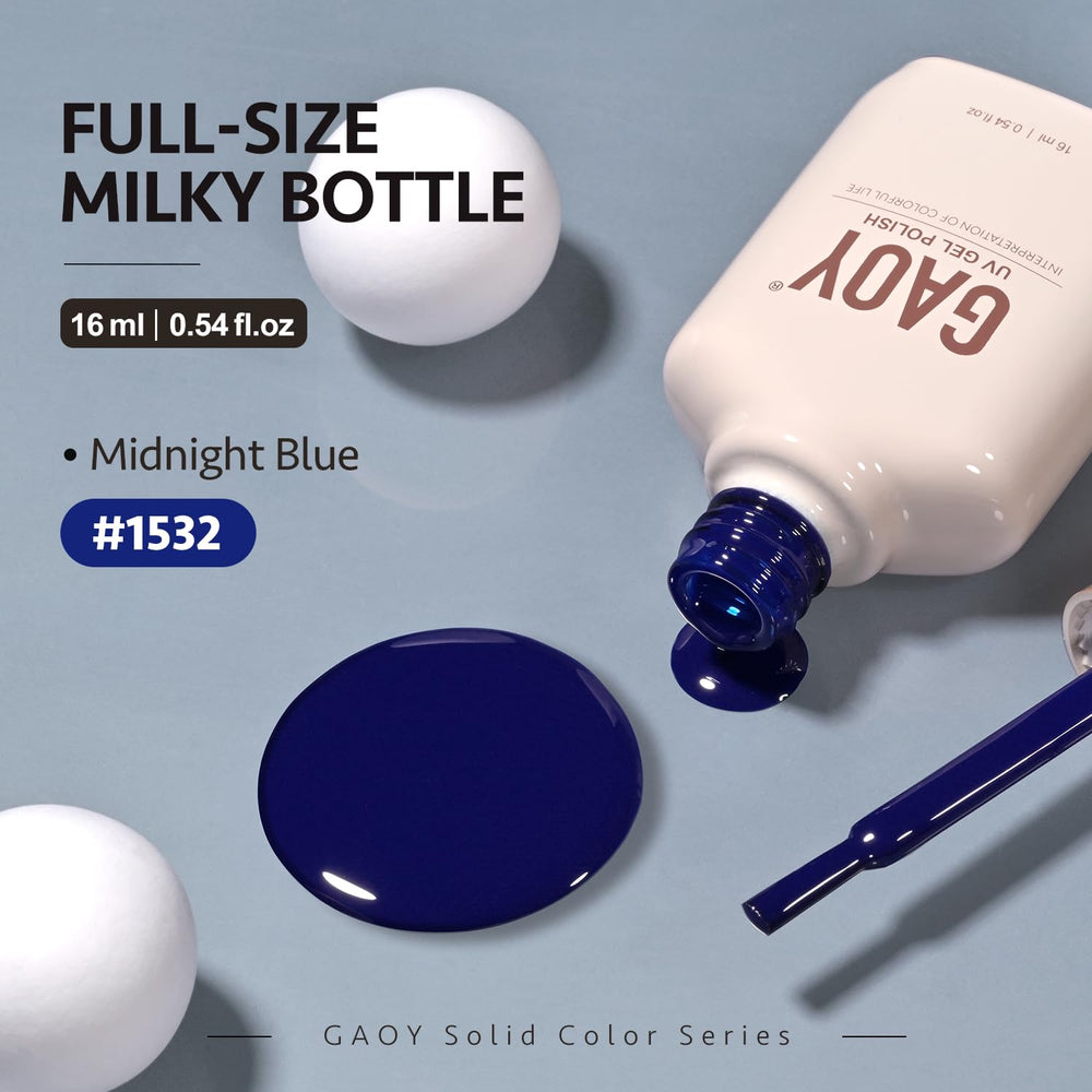 GAOY Deep Blue packaging featuring 16ml bottle for convenient home use.