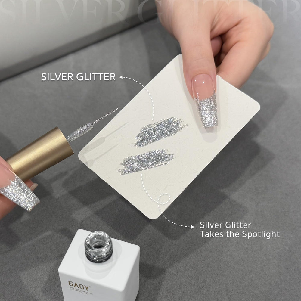 GAOY DIY French manicure setup ready at home.