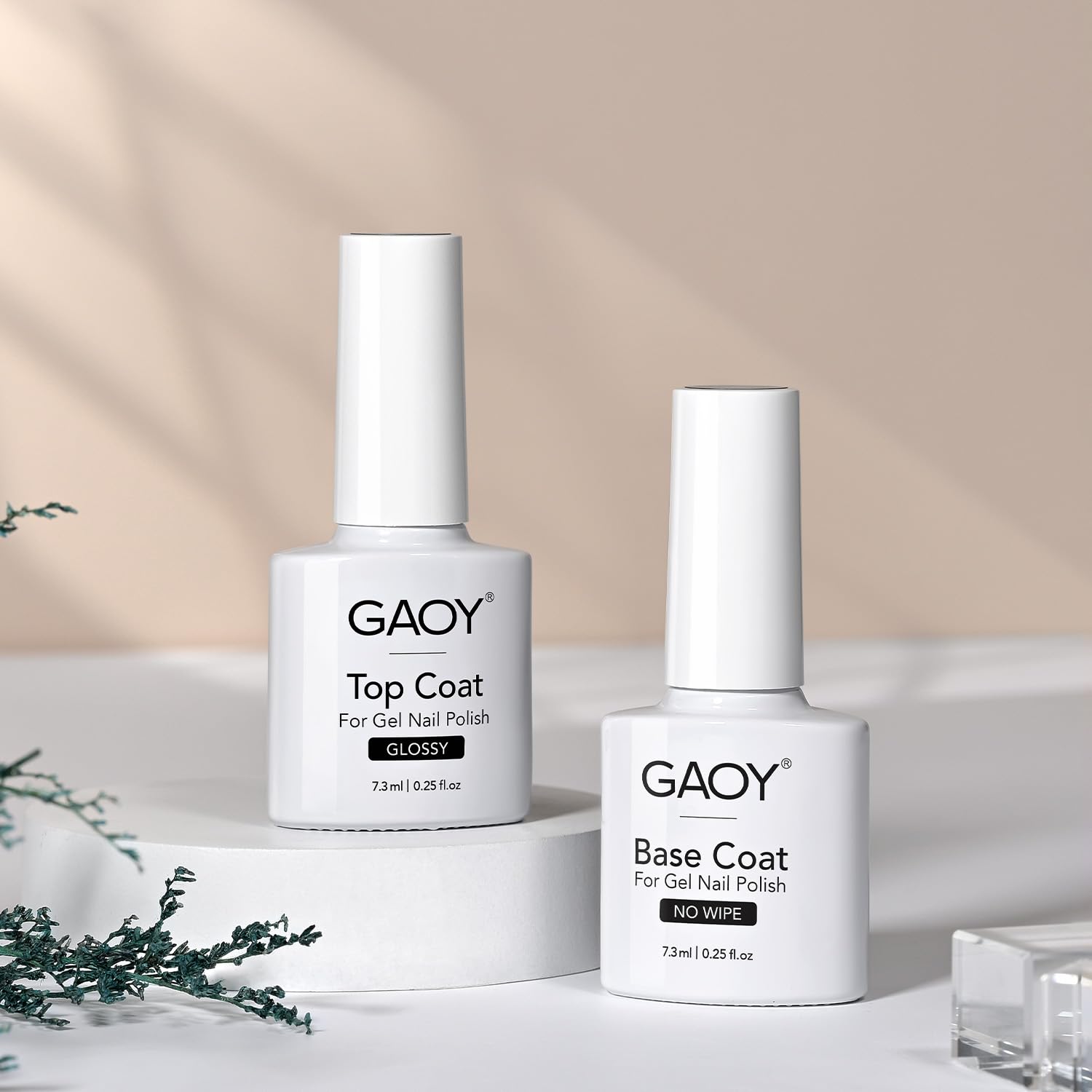 GAOY resultado de manicura gel duración hasta 4 semanas