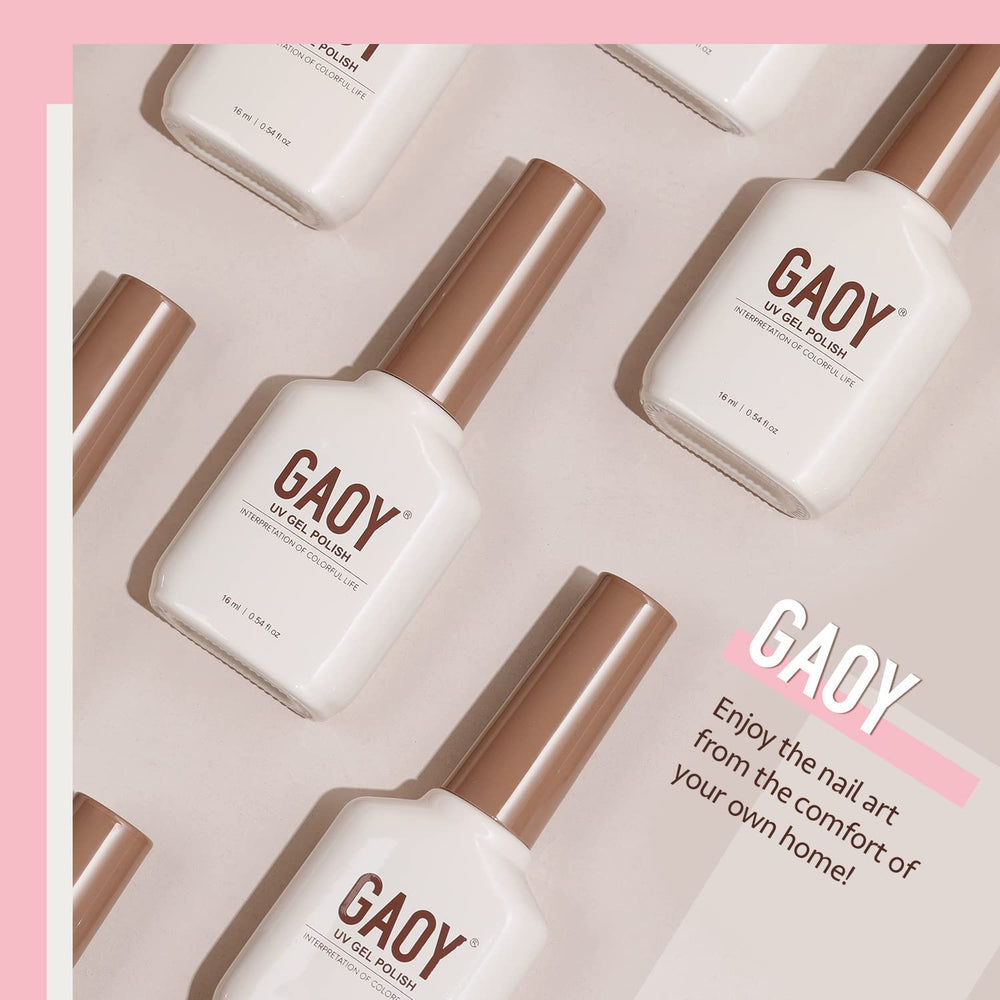 GAOY easy-at-home nail art experience with flexible color layering.