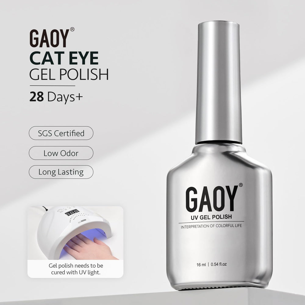 GAOY esmalte gel de 16 ml, color verde 3152 y acabado translúcido