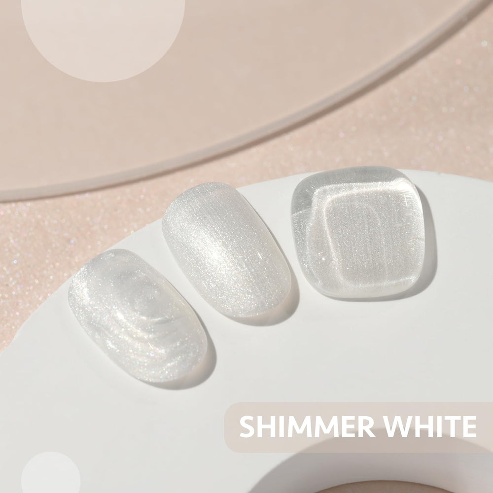 GAOY esmalte gel perlado con efecto sirena para uñas deslumbrantes