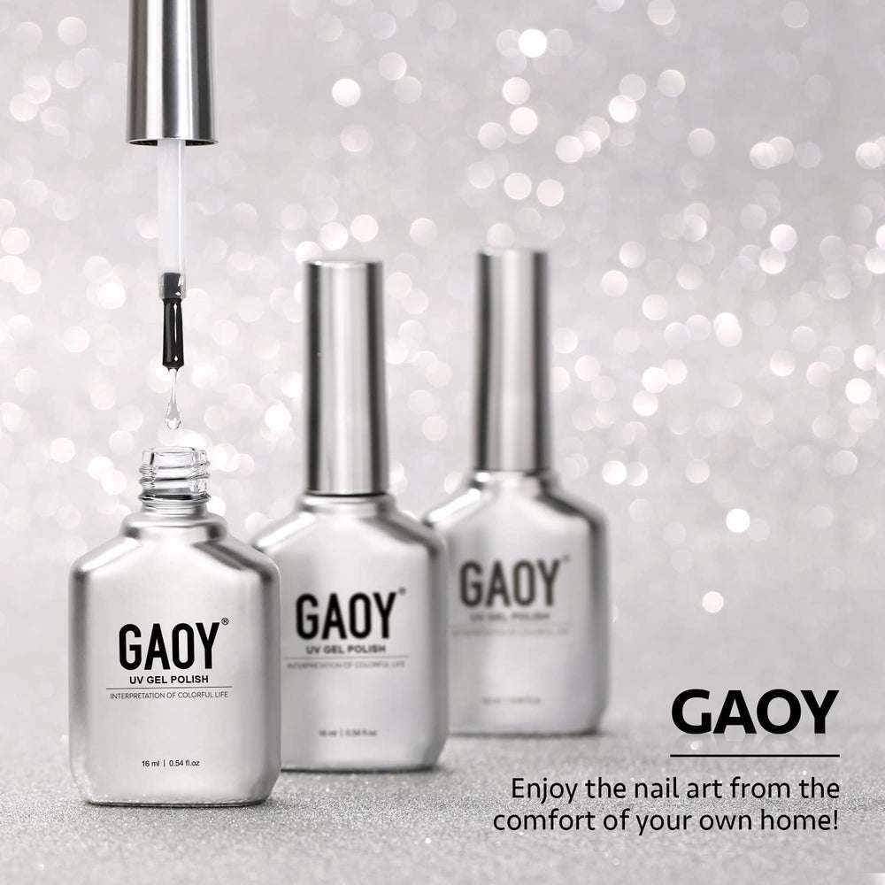 GAOY Etiqueta sin olor, top coat mate para uñas