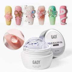 GAOY gel 3D transparente para esculturas precisas en uñas