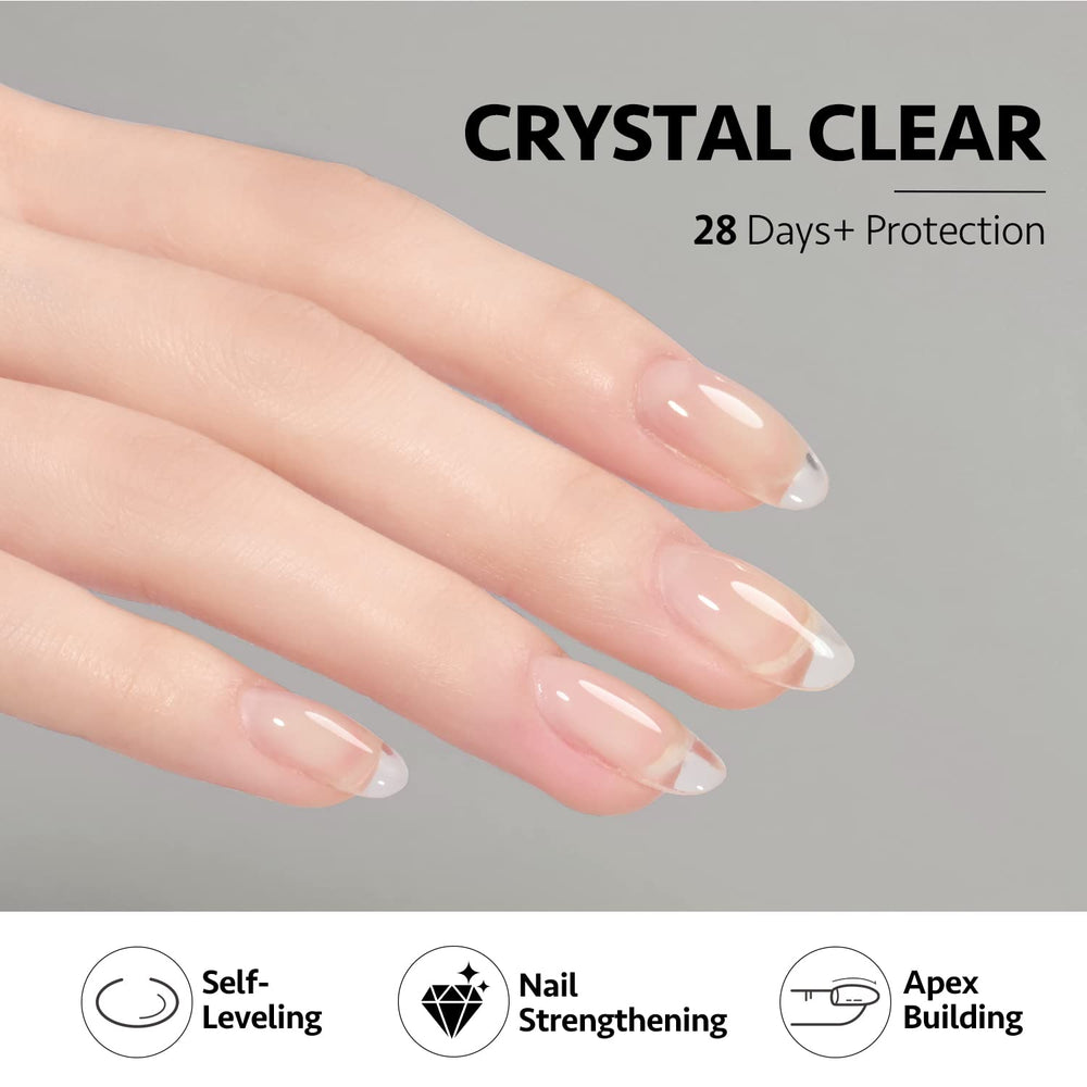 GAOY Gel manicure under UV lamp during curing