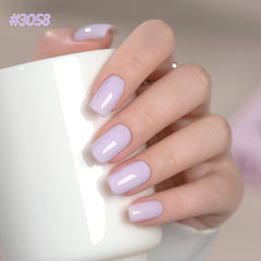GAOY Gel Nail Polish Set in Dusty Pink for chic everyday wear