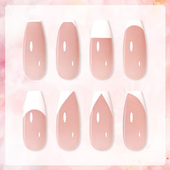 GAOY pink gel polish bottle ideal for soft French accents