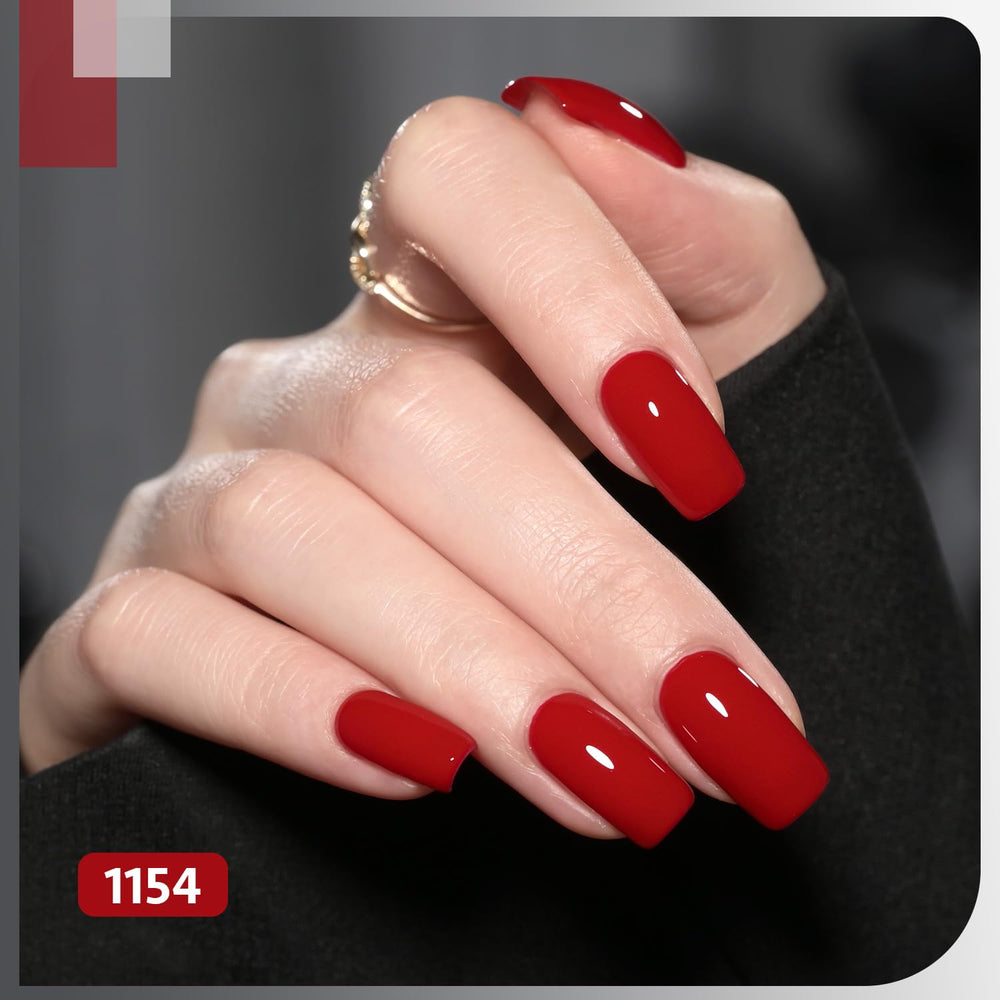 GAOY gel uñas negro: tono clásico para looks elegantes y brillo uniforme