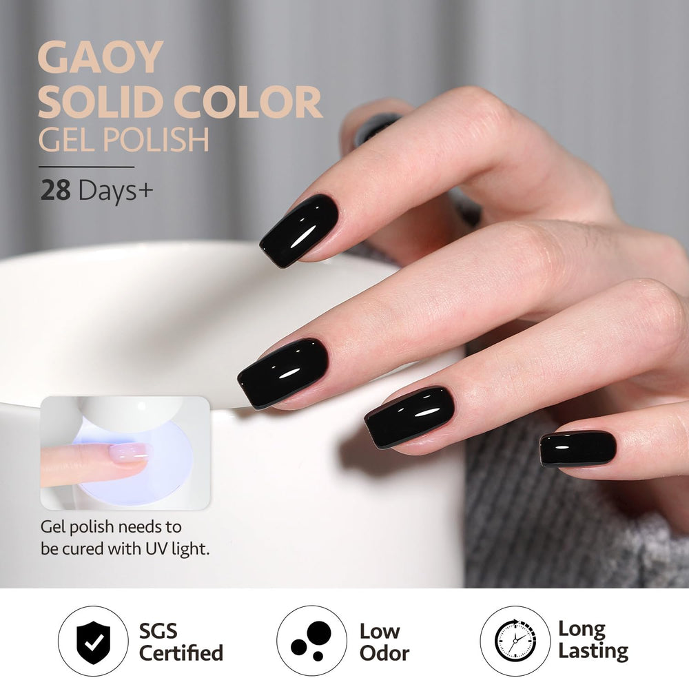 GAOY gel uñas rosa: color suave para uñas femeninas y duraderas
