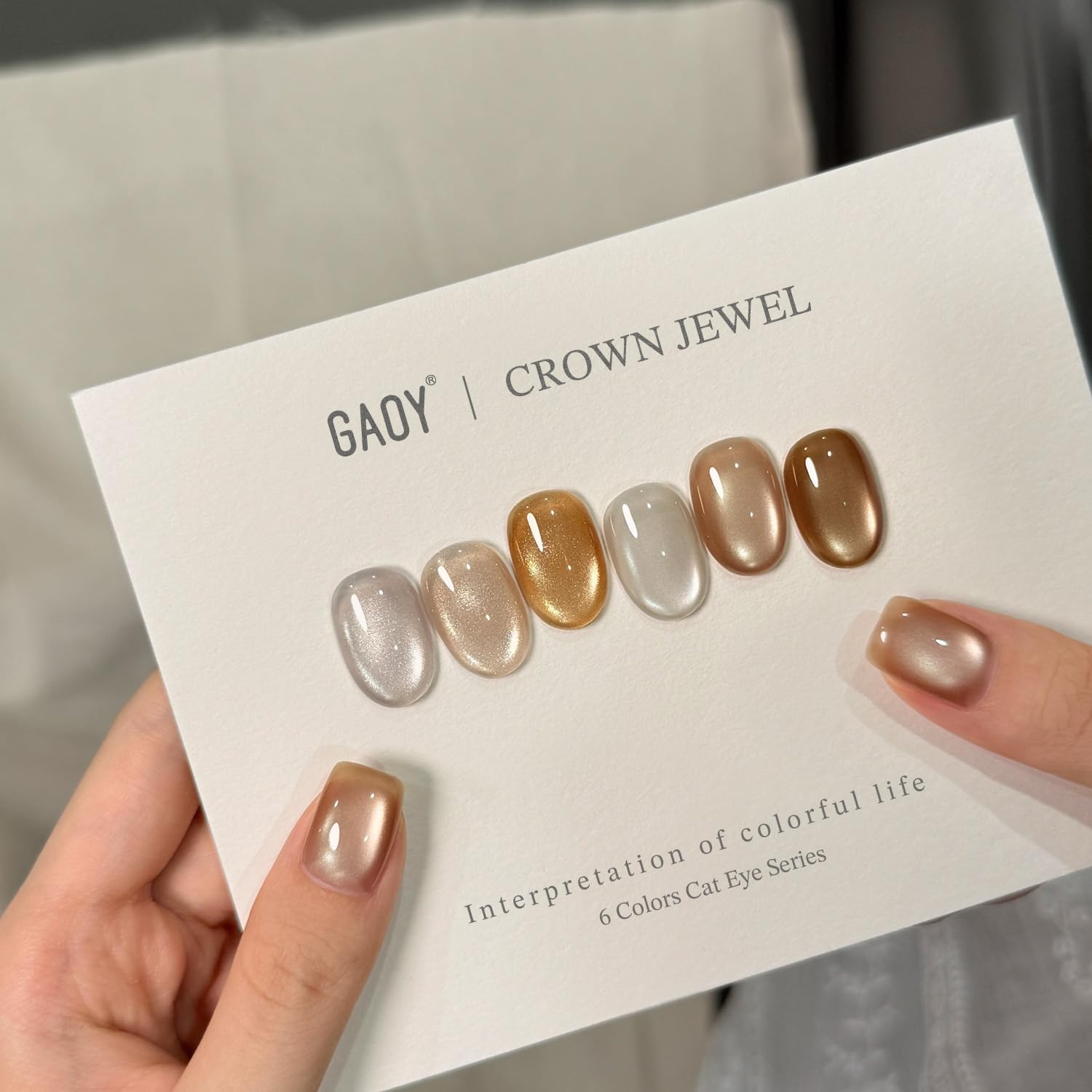 GAOY gel UV de curado rápido en 60 segundos para uñas caseras