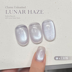 GAOY glitter holographic nail polish close-up with sparkling effects