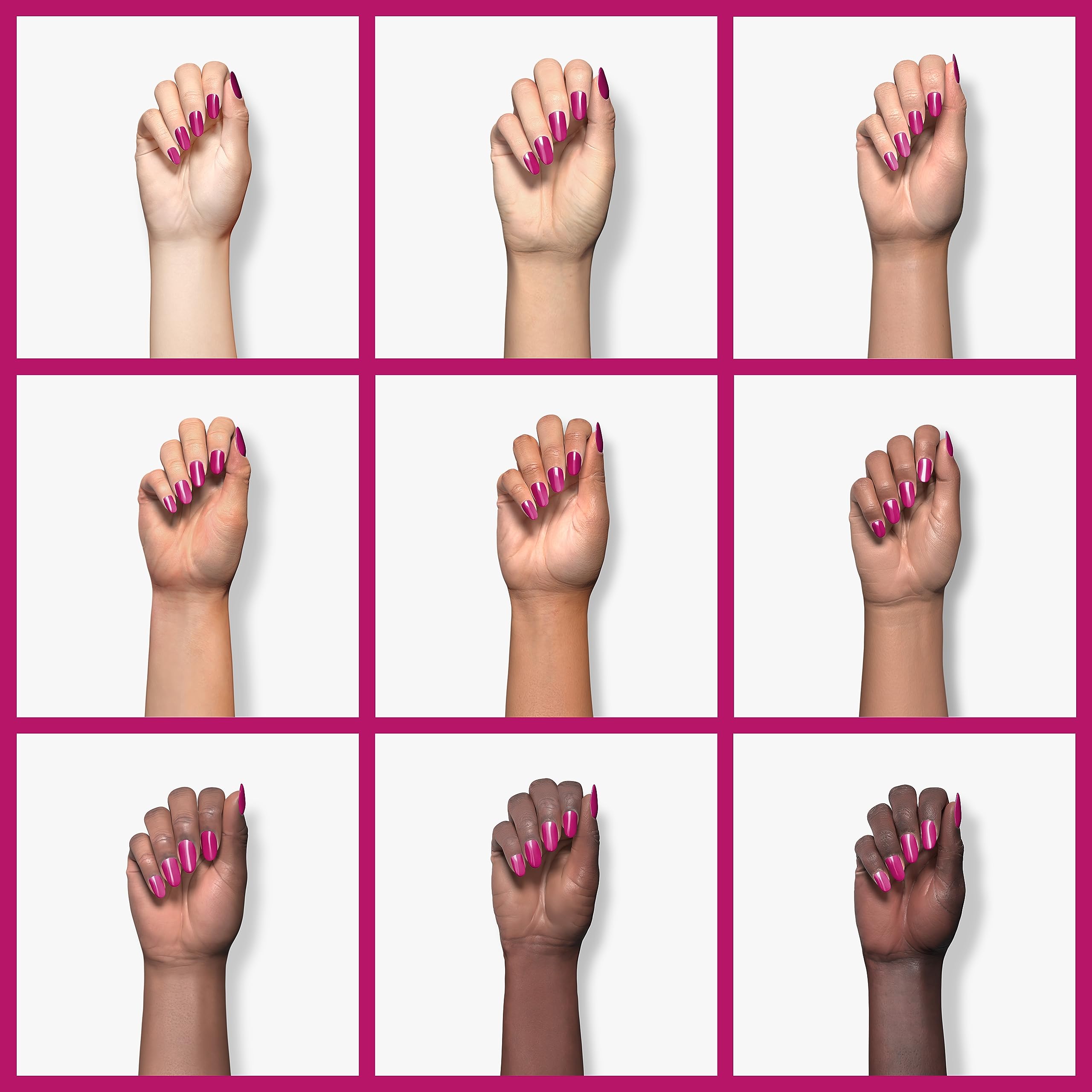 GAOY glossy top coat over color gel for a durable shine finish.