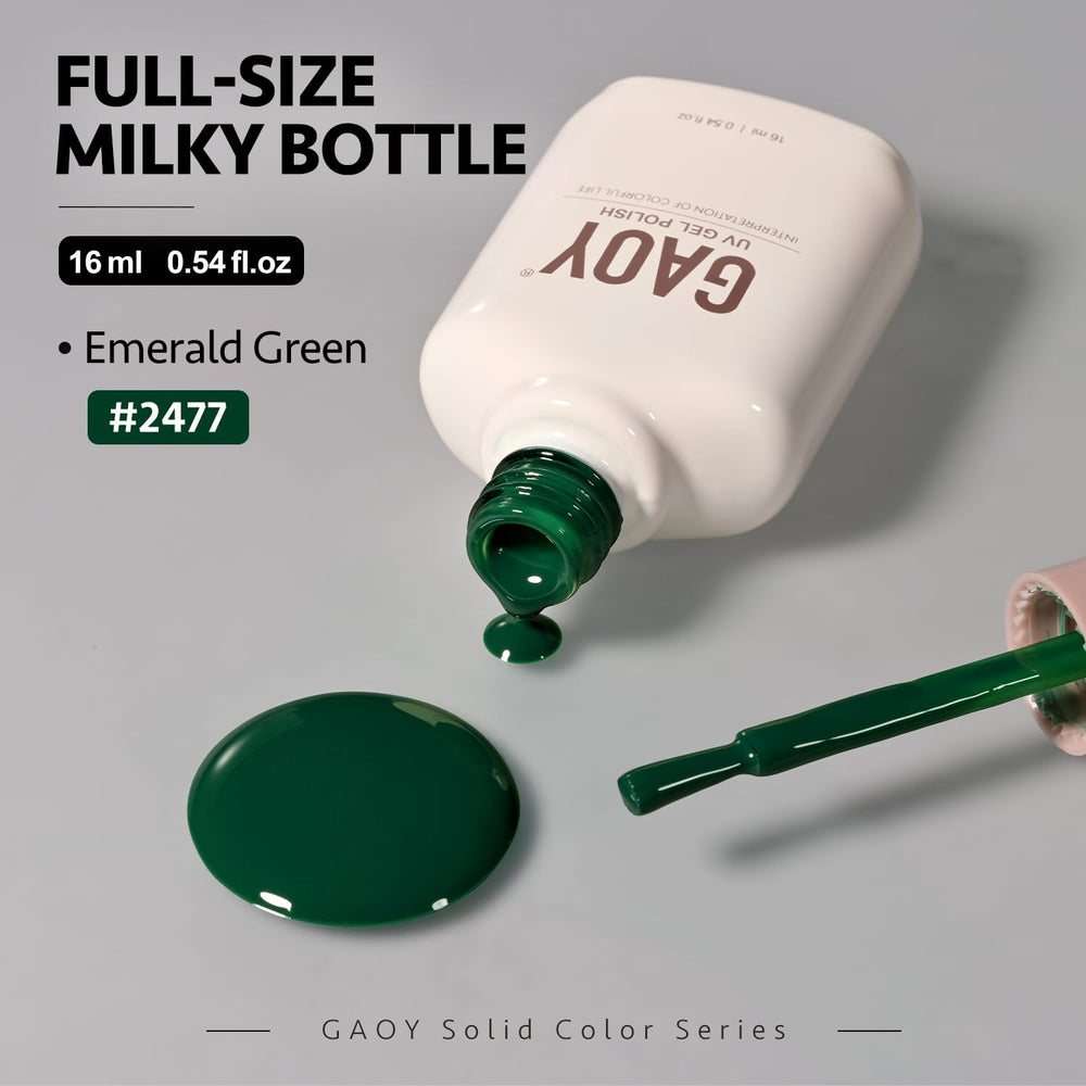 GAOY packaging and 16ml bottle shown for at-home manicure kits.