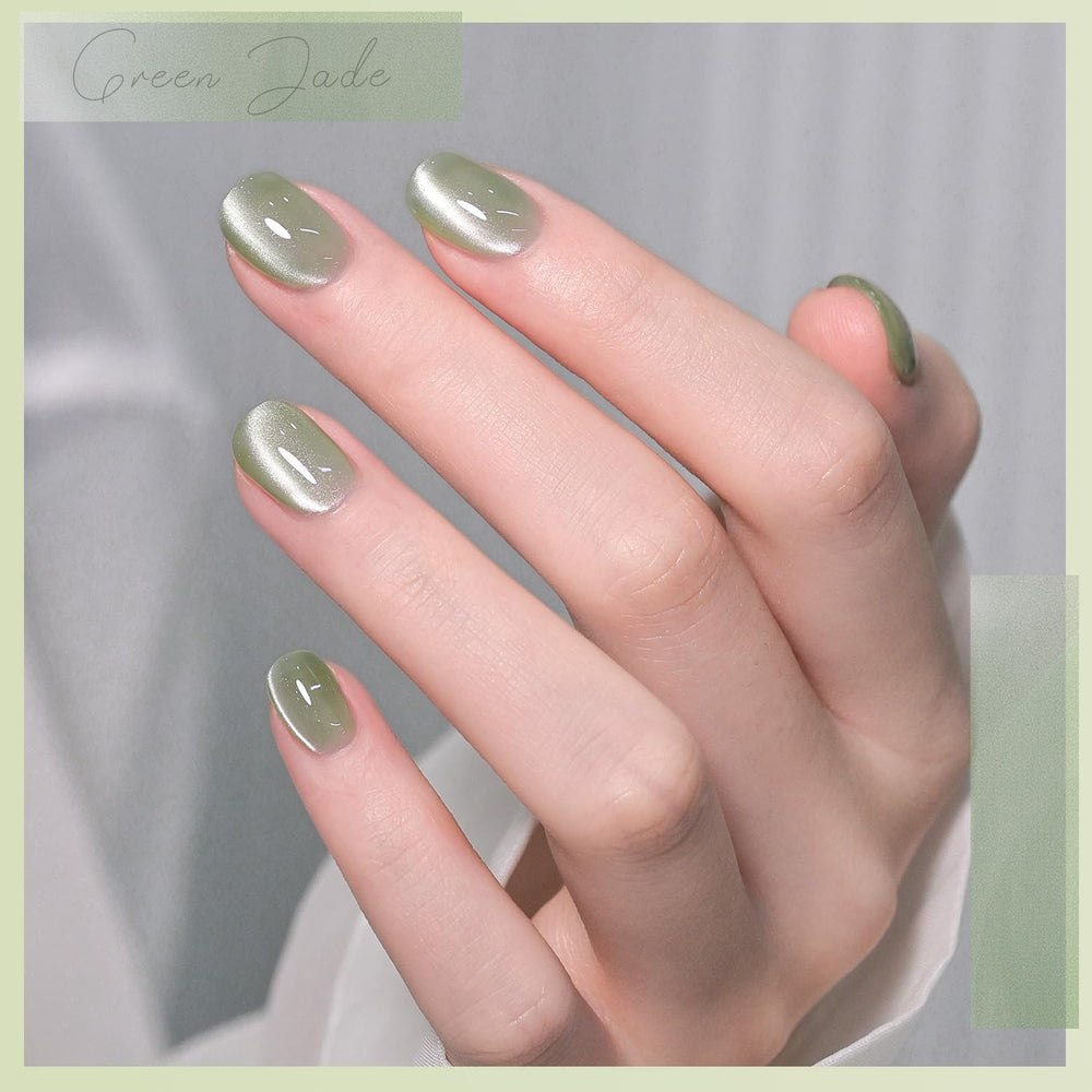 GAOY gel polish with holographic glitter finish for vibrant color depth