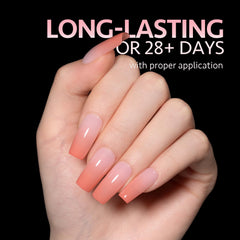 GAOY half-matte nail tips designed to improve adhesion and wear