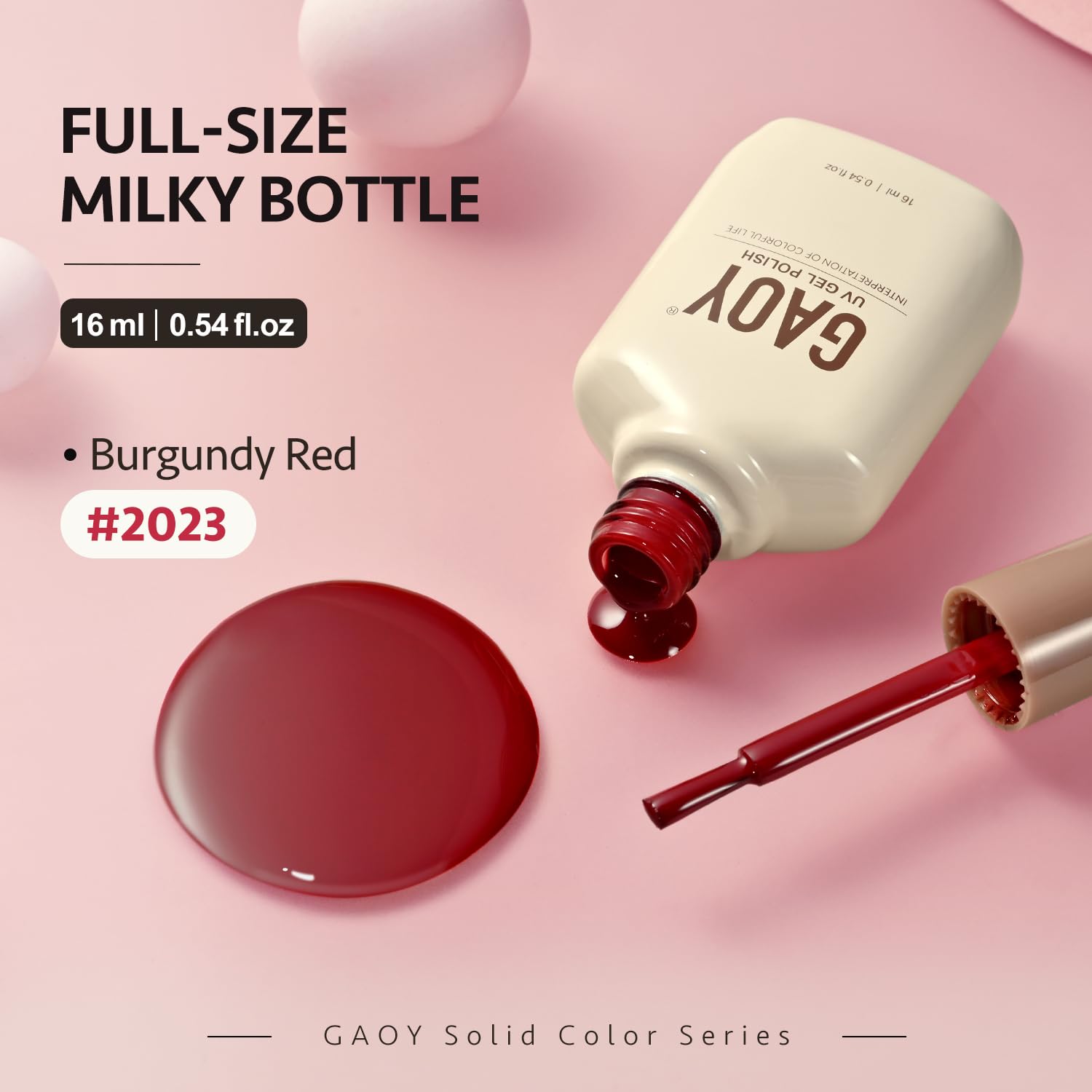 GAOY high-gloss finish promises a durable salon-like shine