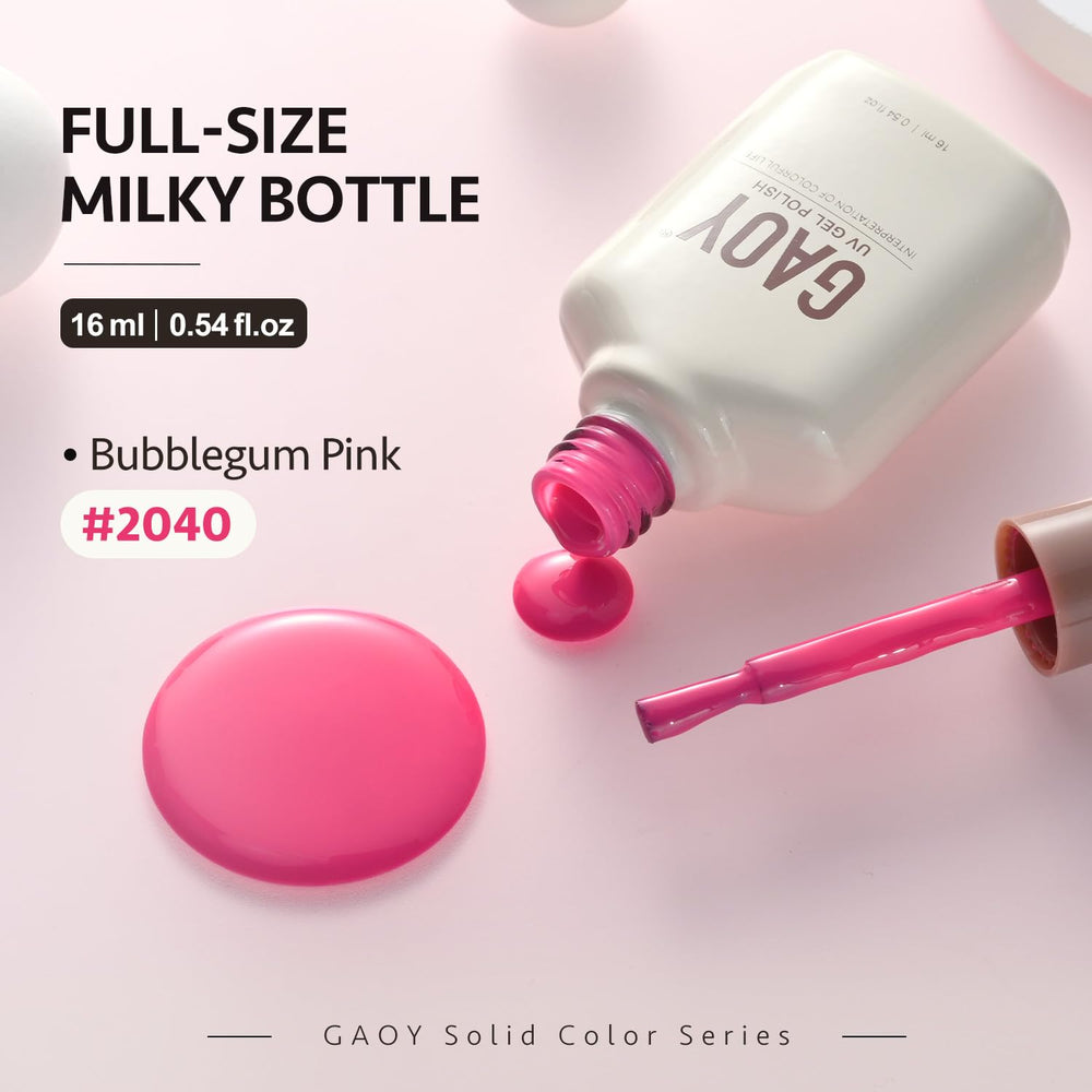 GAOY home manicure kit features a 16ml bottle for DIY nail art