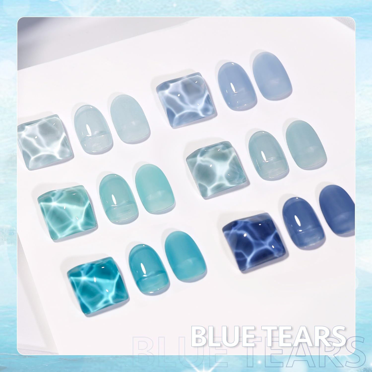 GAOY Jelly Blue: ideal para proyectos de uñas en casa