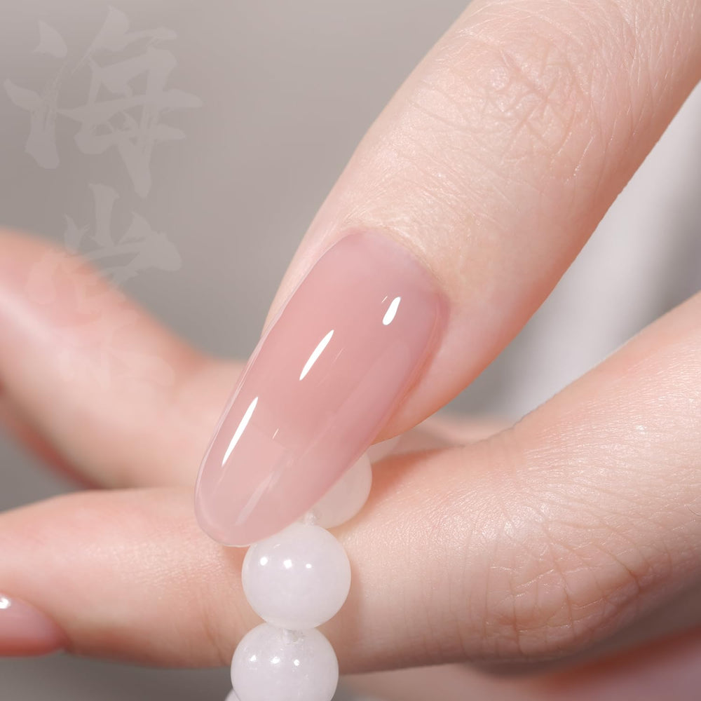 GAOY jelly finish with shimmering topcoat for long-lasting shine.