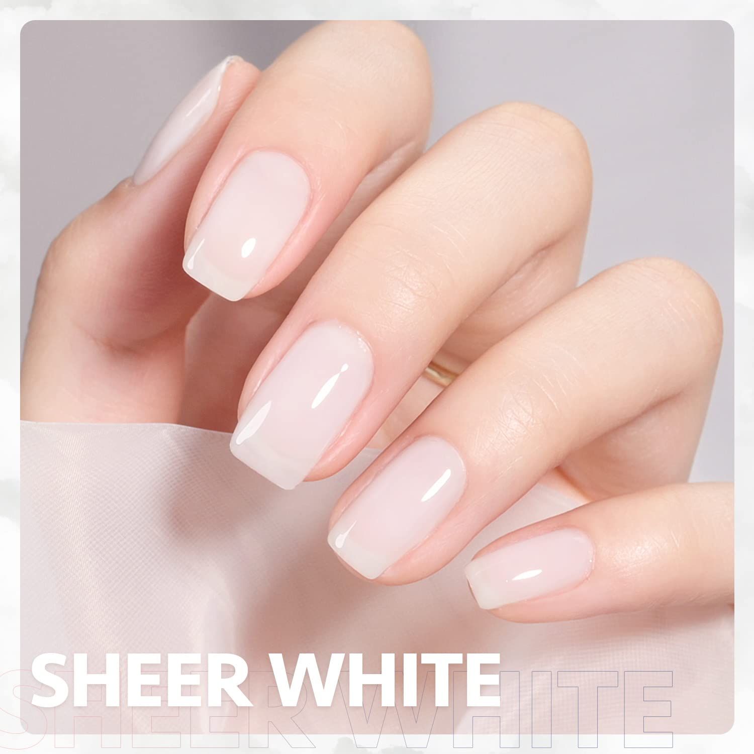 GAOY Jelly Nude brush tip for precise, smooth application.