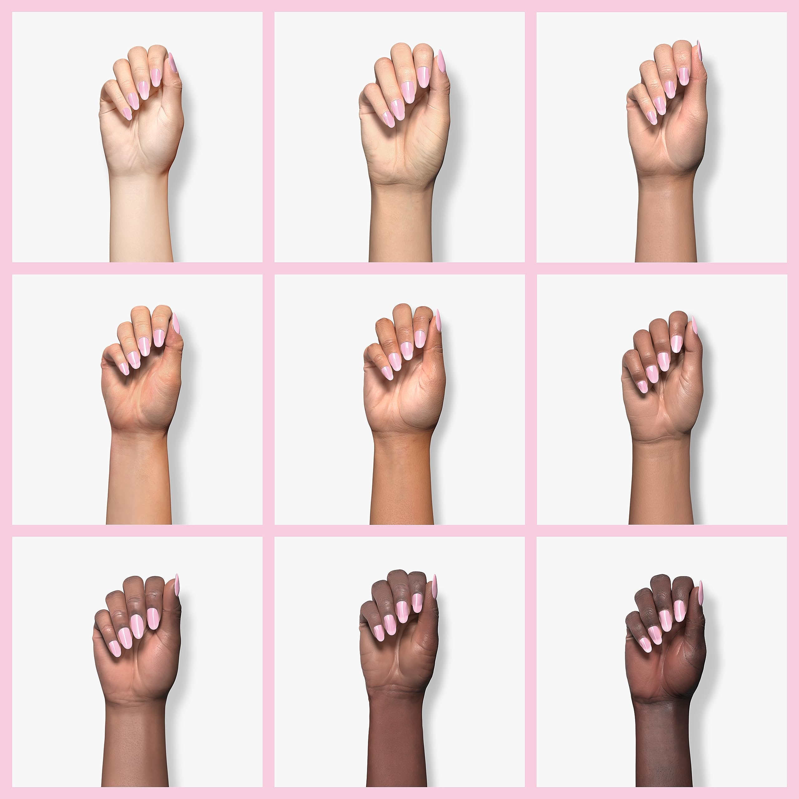 GAOY Jelly Nude Gel Nail Polish under UV lamp curing in 60 seconds.