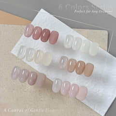 GAOY Jelly Nude long-lasting formula up to four weeks with proper base/top coats