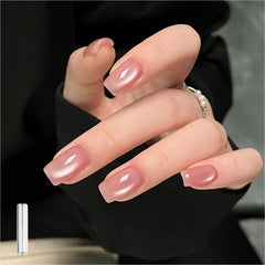 GAOY esmalte gel rosa ojo de gato en frasco 16 ml con brillo reflectante para uñas
