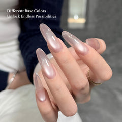 GAOY Jelly Silver Cat Eye curado con luz ultravioleta 60 segundos para secado uniforme