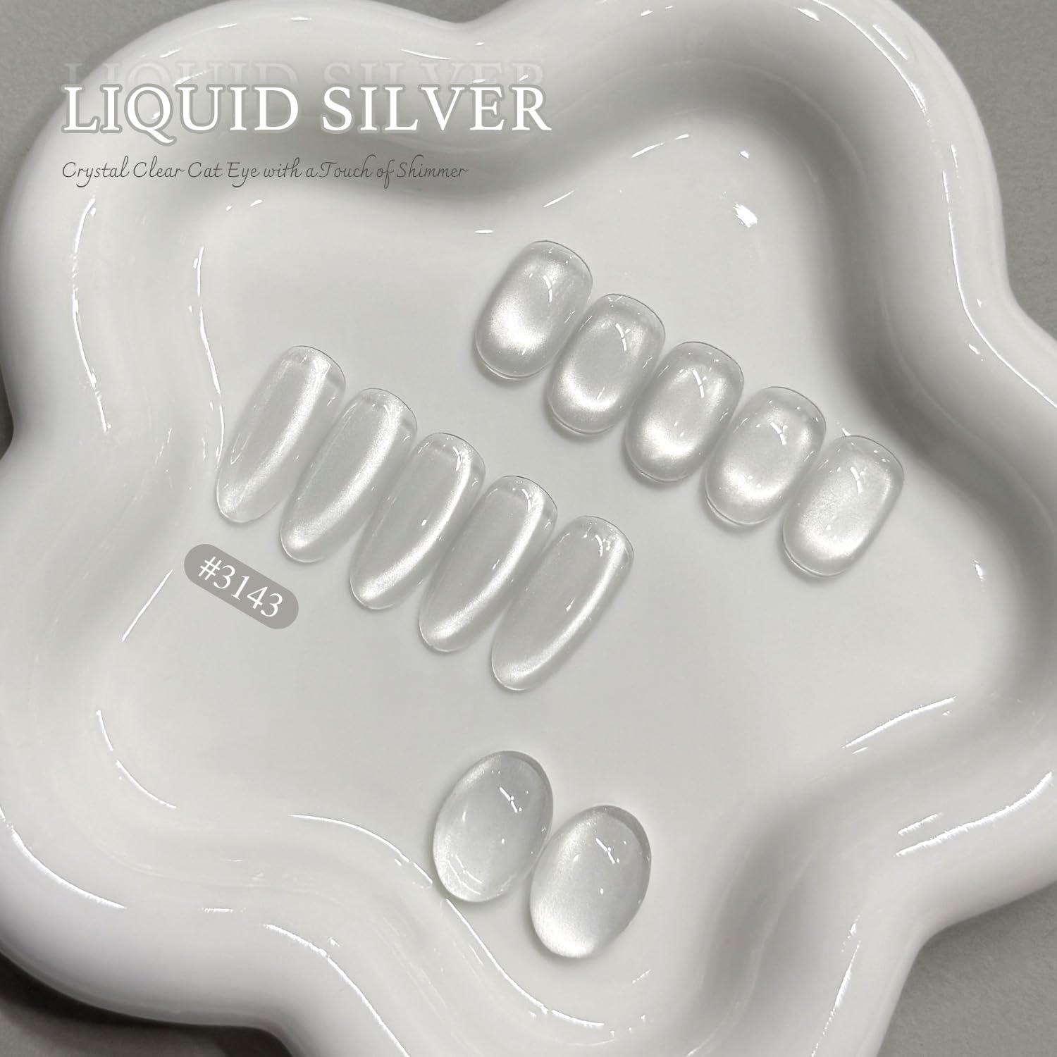GAOY Jelly Silver Cat Eye olor reducido en una fórmula más limpia para casa