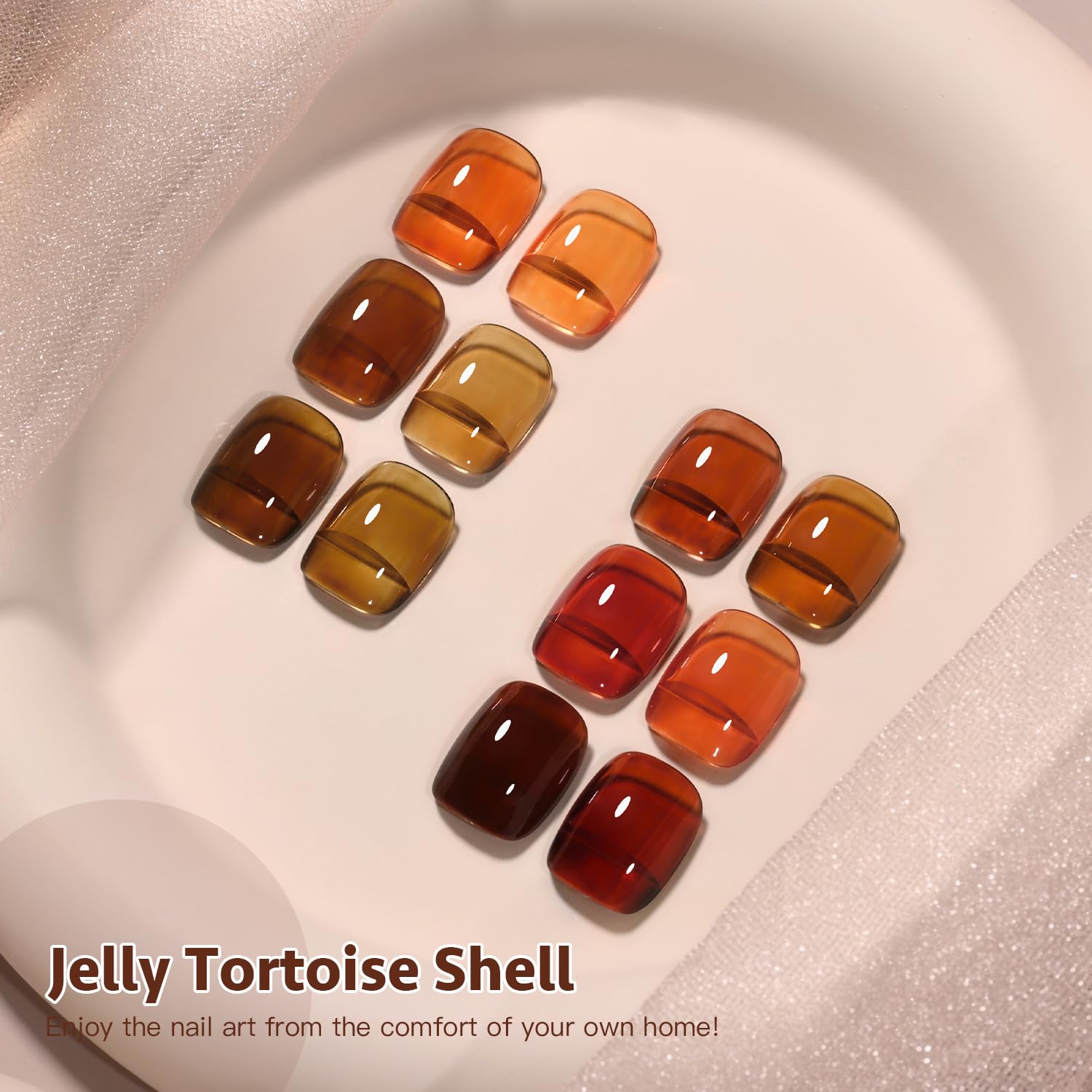 GAOY Jelly Tortuga tono extra, versátil para diseños creativos