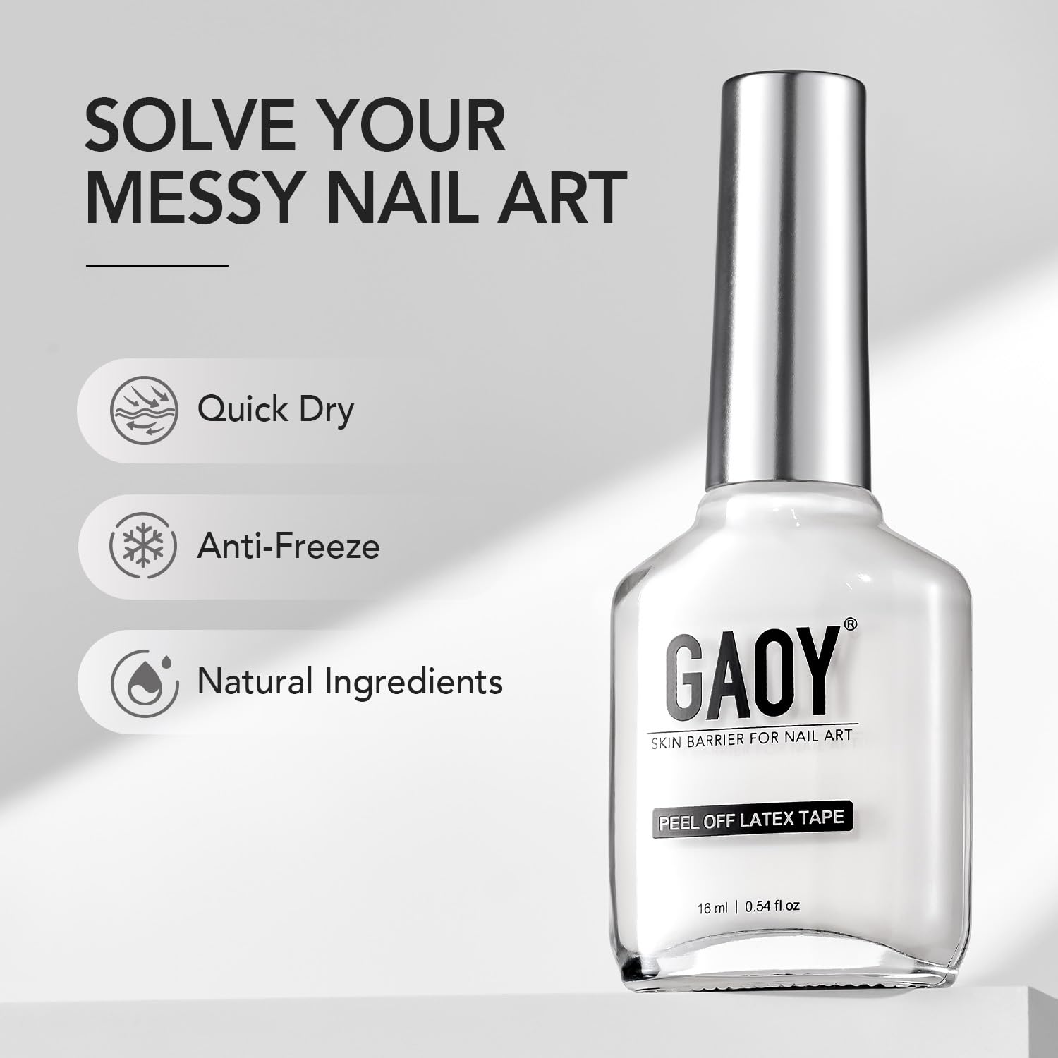 GAOY fórmula de olor mínimo y segura para uso doméstico.