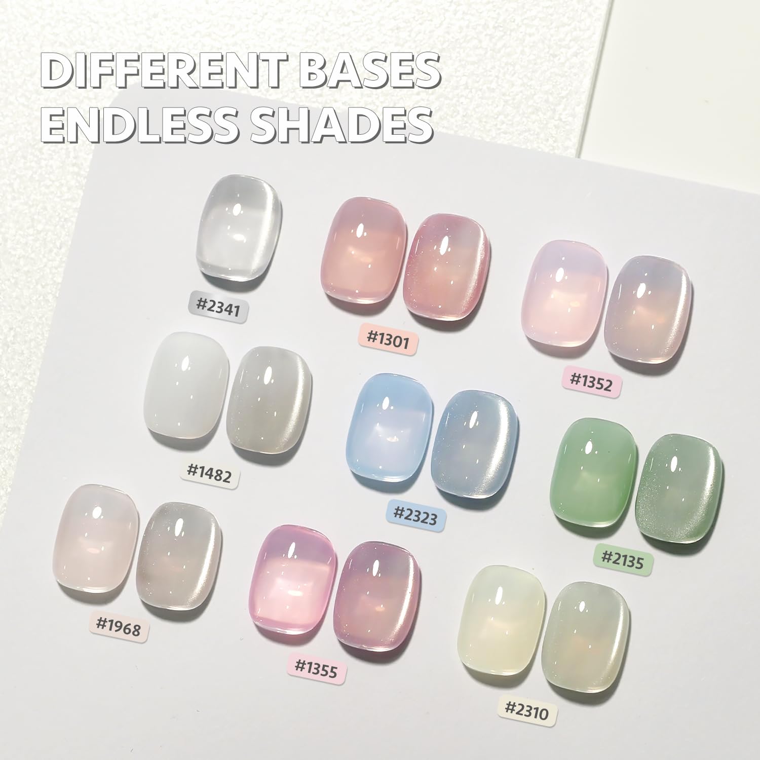 GAOY Layering with other colors for versatile nail art.