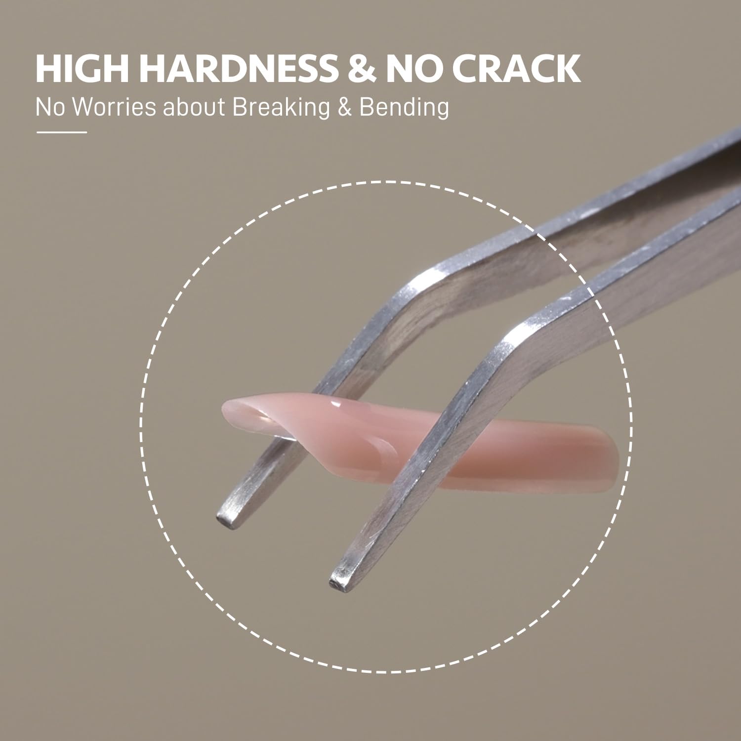 GAOY Long-lasting manicure with crystal poly gel and durable finish.
