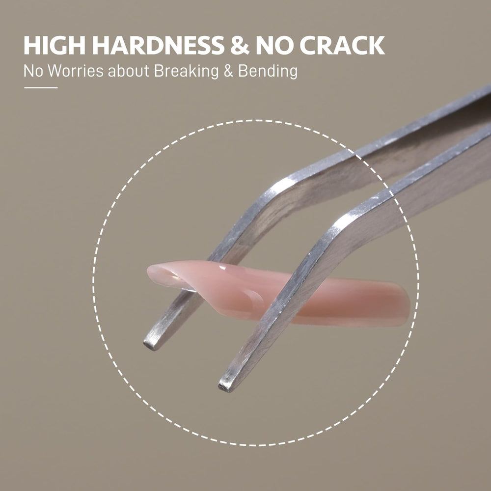 GAOY Long-lasting manicure with crystal poly gel and durable finish.
