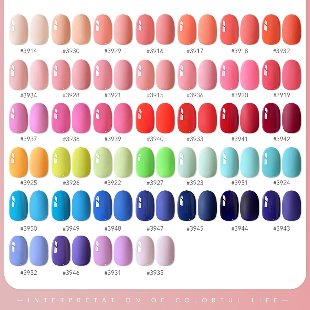 GAOY gel polish kit designed for up to four weeks wear