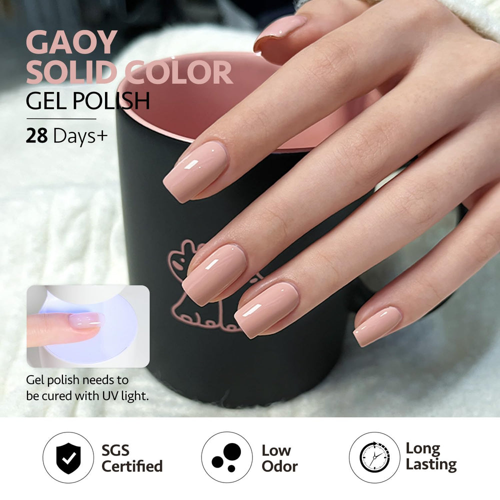 GAOY Macaron acabado brillo: esmalte con brillo vibrante para cualquier ocasión.