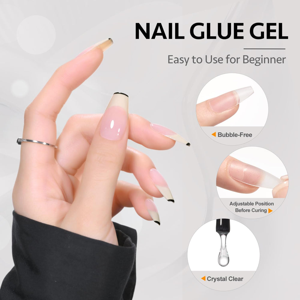 GAOY Manicura gel posibilidad de duración de hasta 4 semanas con uso correcto