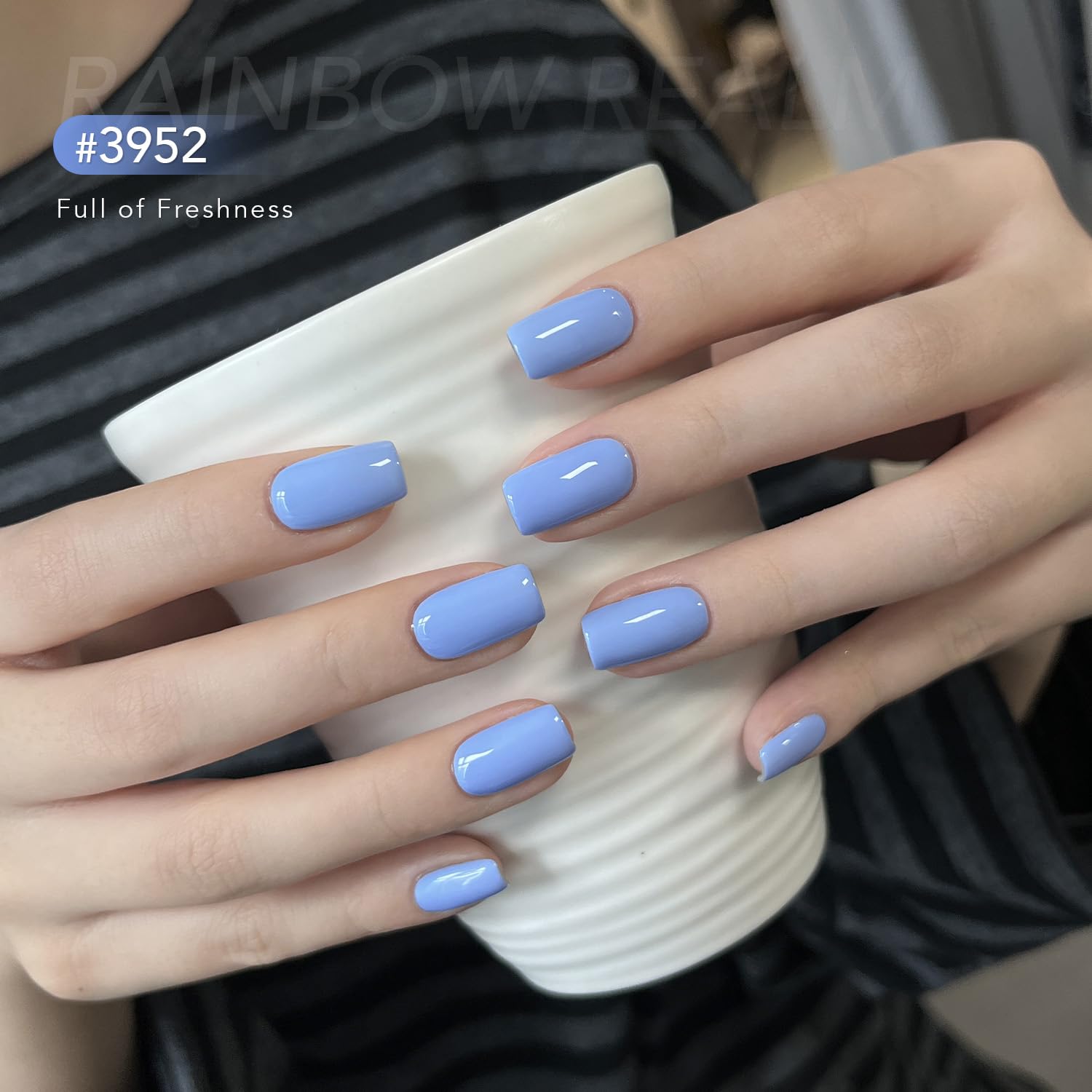GAOY matte top coat and base coat enable versatile looks