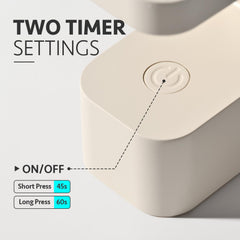 GAOY U-shaped nail lamp designed for comfortable exposure.