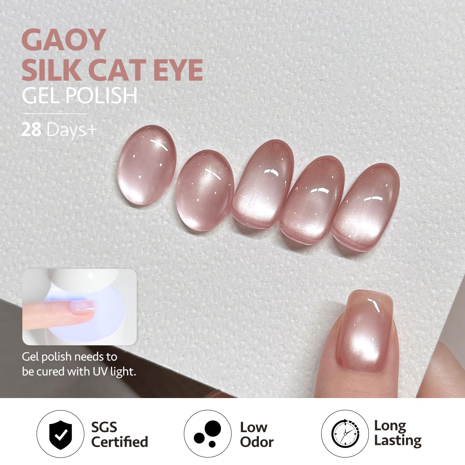 GAOY at-home nail art kit with magnet and tools for DIY manicures