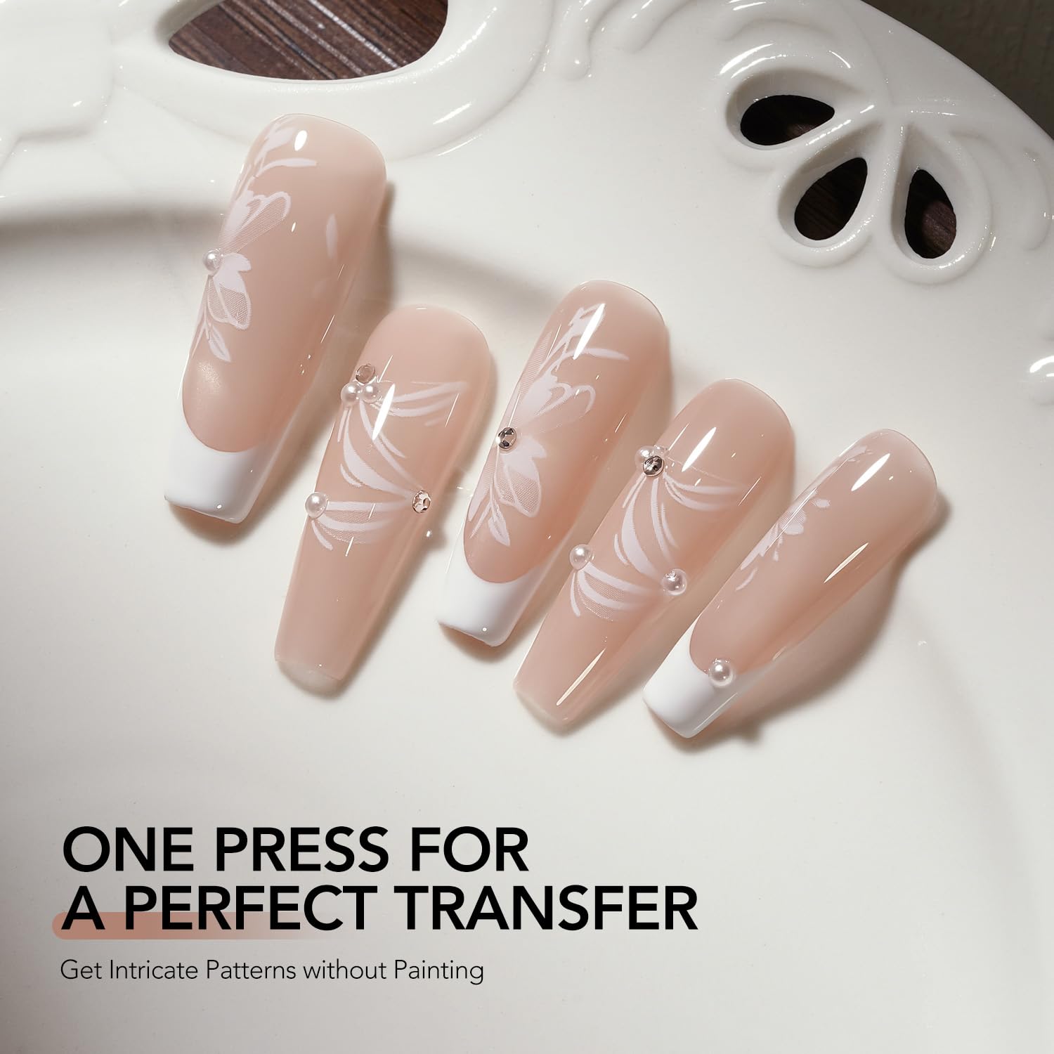 GAOY nail-art stamping compatibility with versatile foil finishes.