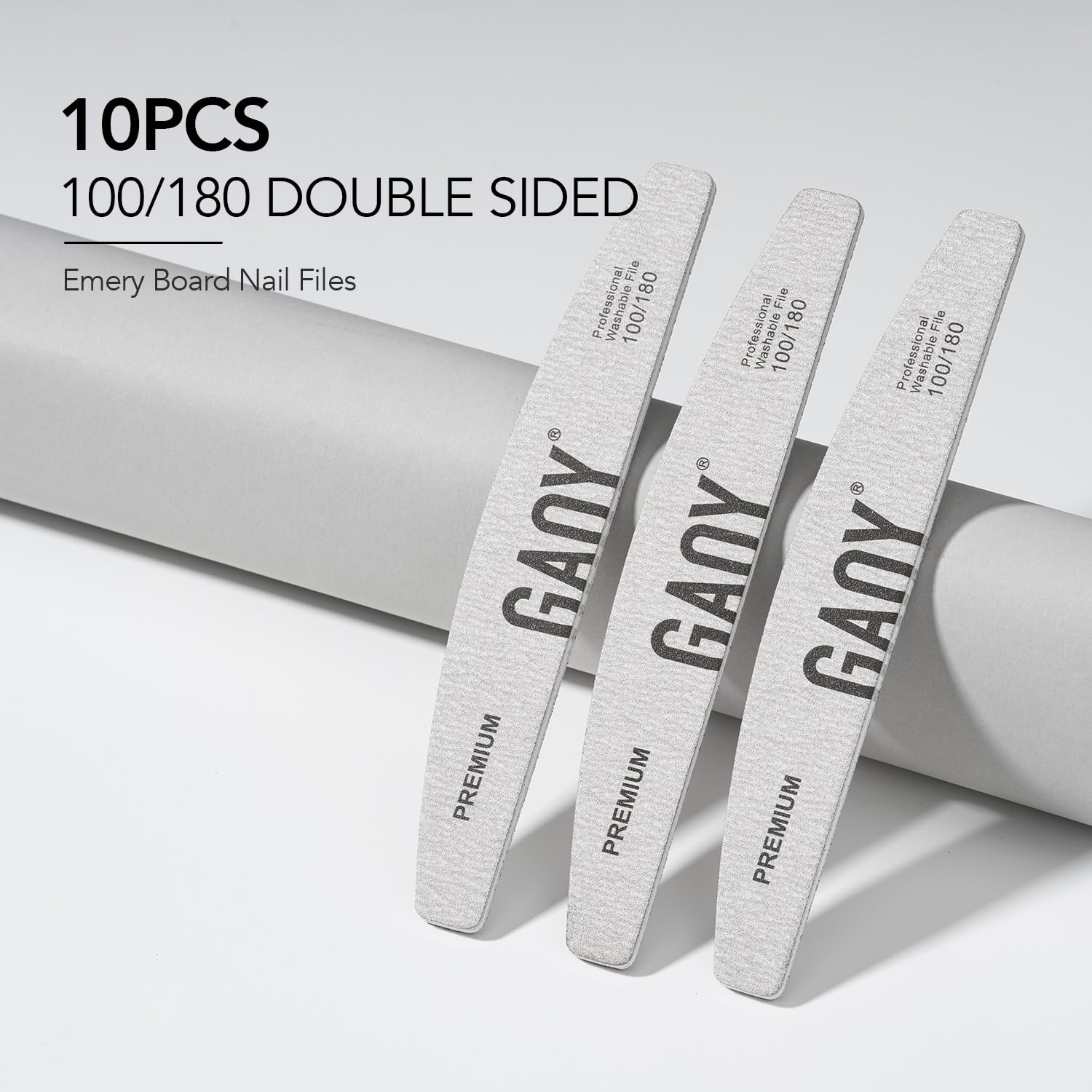 GAOY nail file for natural nails helps everyday grooming with smooth edges