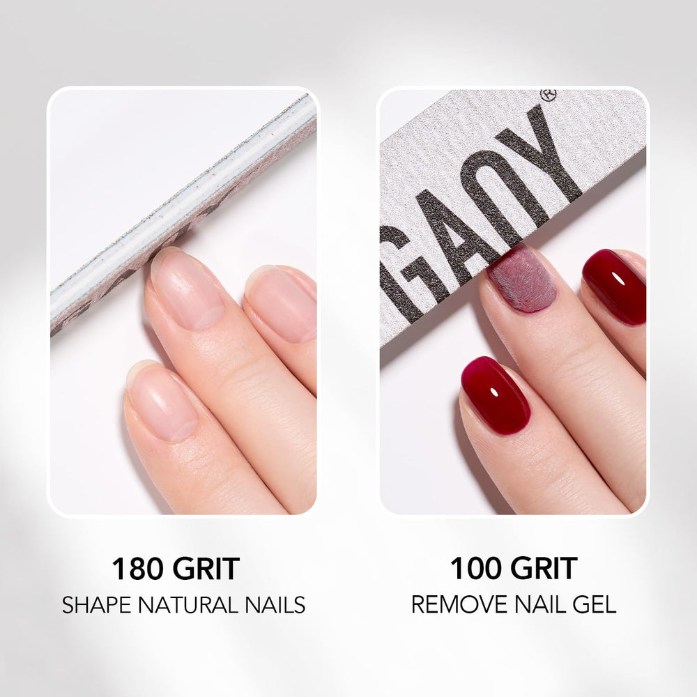GAOY washable and reusable nail files reduce waste and support eco-friendly routines