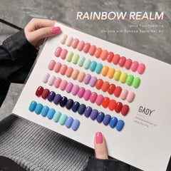 GAOY neon color bottle close-up highlighting glossy finish