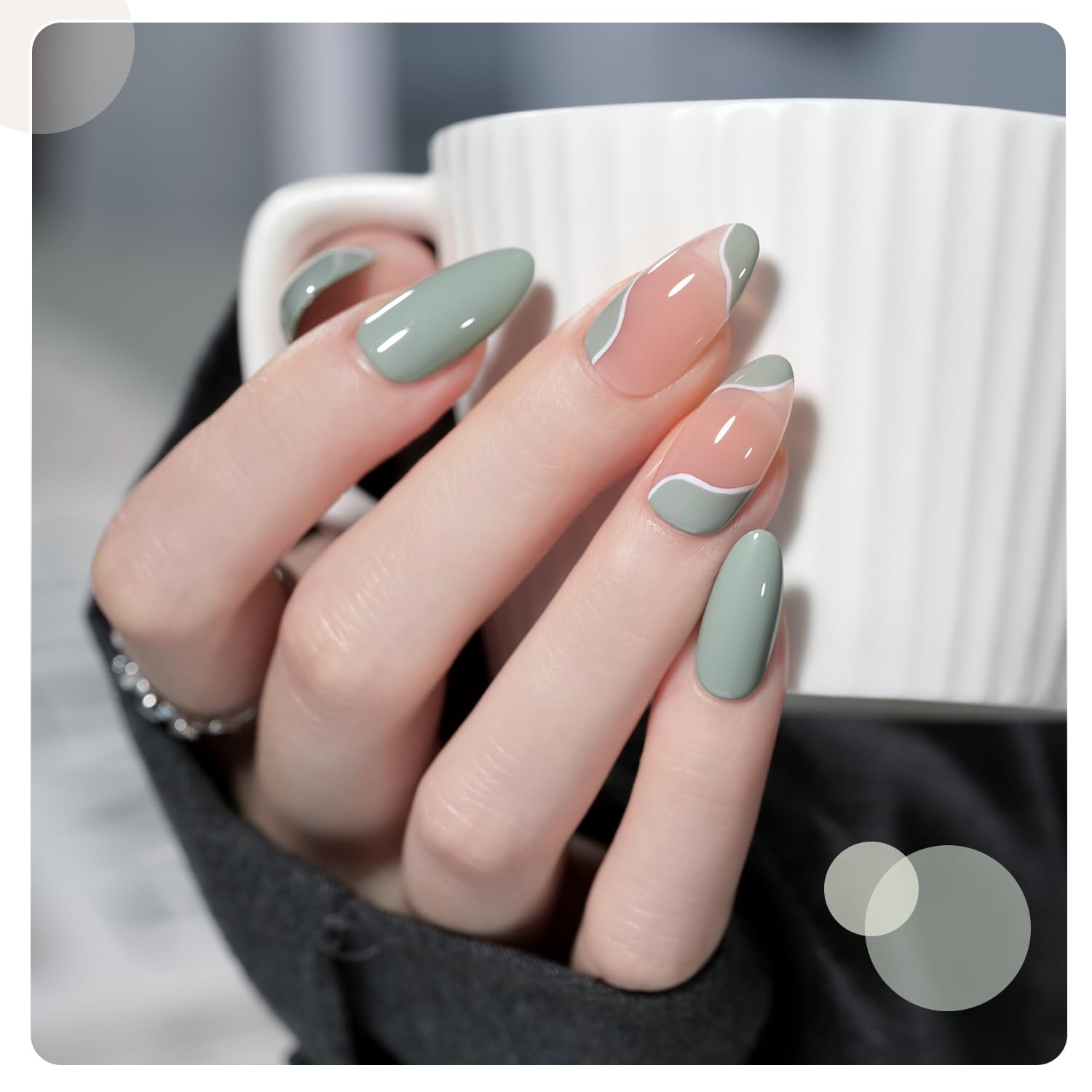 GAOY Neutral gel nail polish set: curado en 60 segundos bajo luz UV para secado rápido.