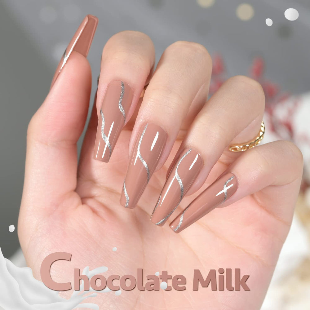 GAOY gel polish brush and bottle enabling smooth, precise at-home manicures.