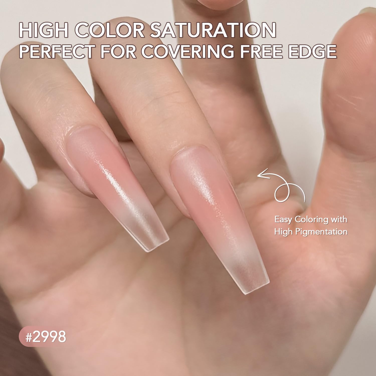 GAOY Ombre Gel Nail Sponges with Grabber Tool for mess-free gradient application
