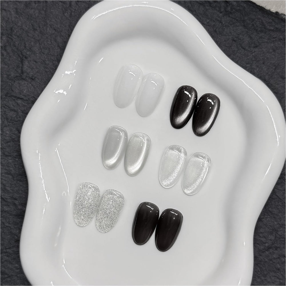 GAOY opal white gel offers a luminous base for clean nails
